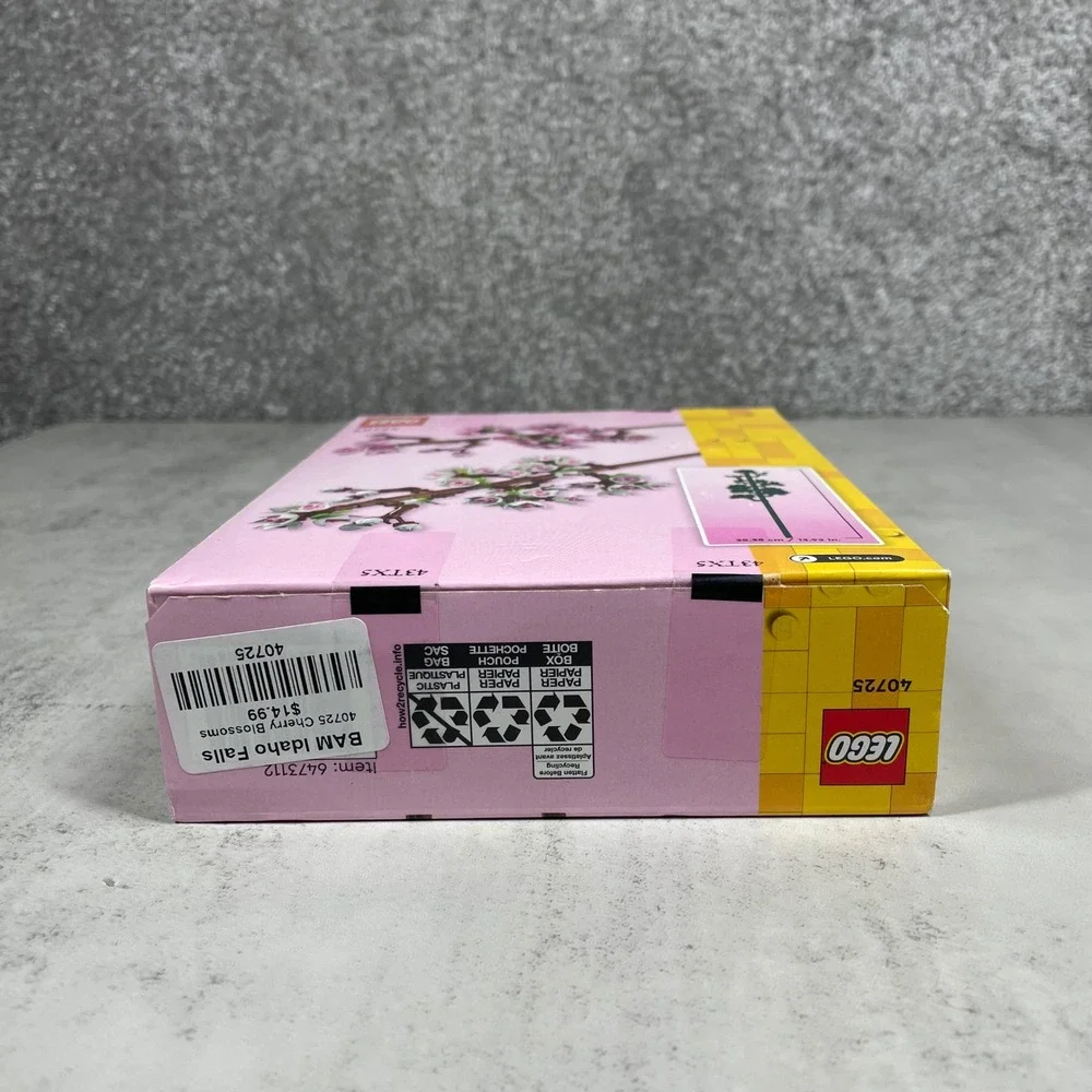LEGO 40725 Cherry Blossoms Botanical Collection Building Toy 430 Pcs New